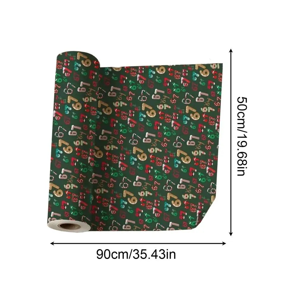 67 Patterns Christmas Wrapping Paper Roll, Wide Festive Gift Wrap for Holiday Presents, Kids Birthday, Wedding, Party, Office Vue 2PCS