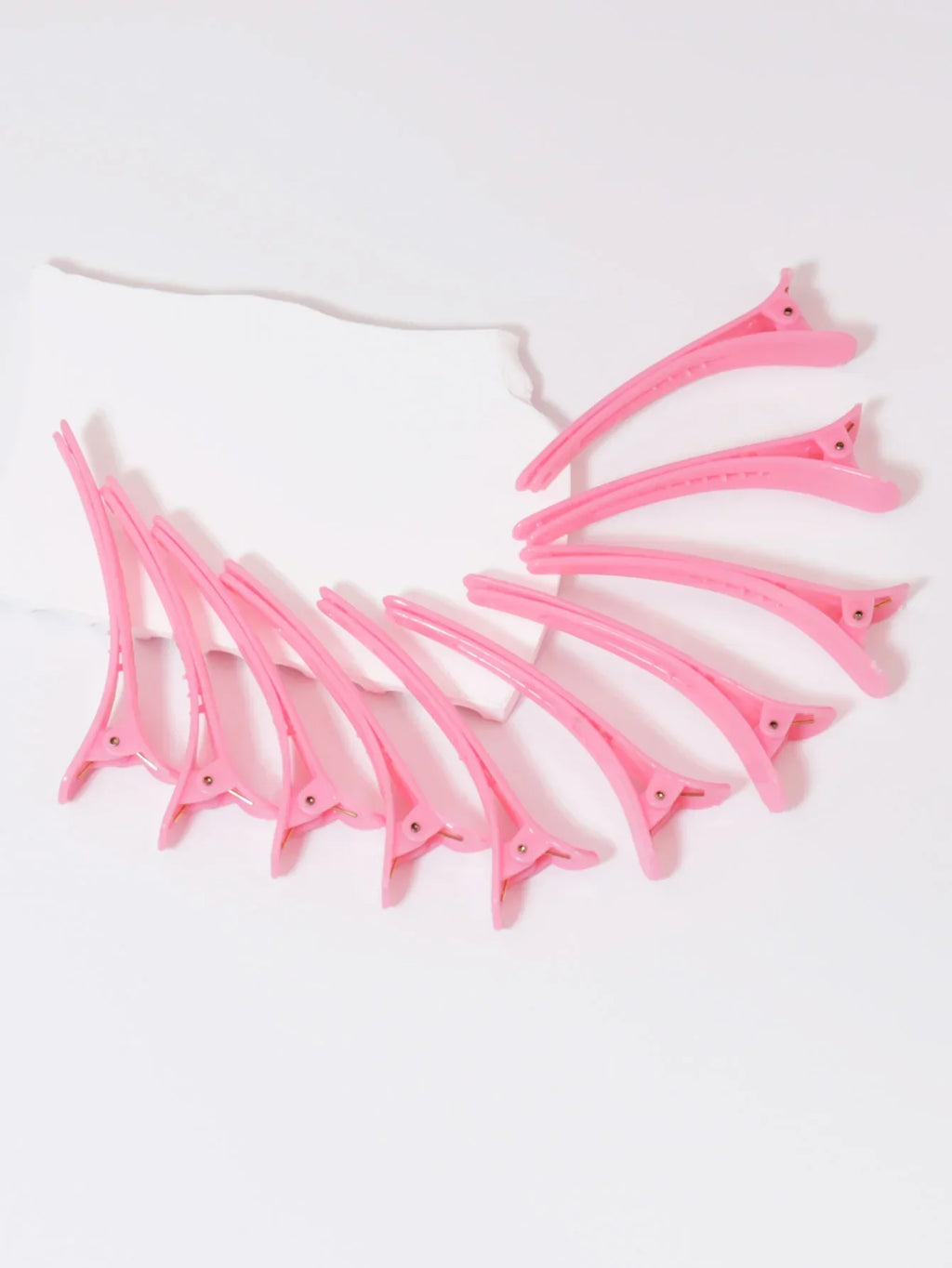 Anti Slip Hair Clip for Thick and Sparse Hair Styling Suitable for Female ,ducktooth Plastic 10pcs Clip Vue
