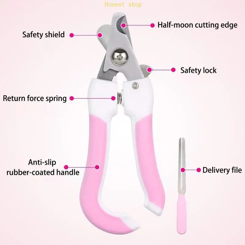 Pet Nail Trimmer & Grinder for Dogs and Cats – S & L Size Pet Nail Trimmer Vue