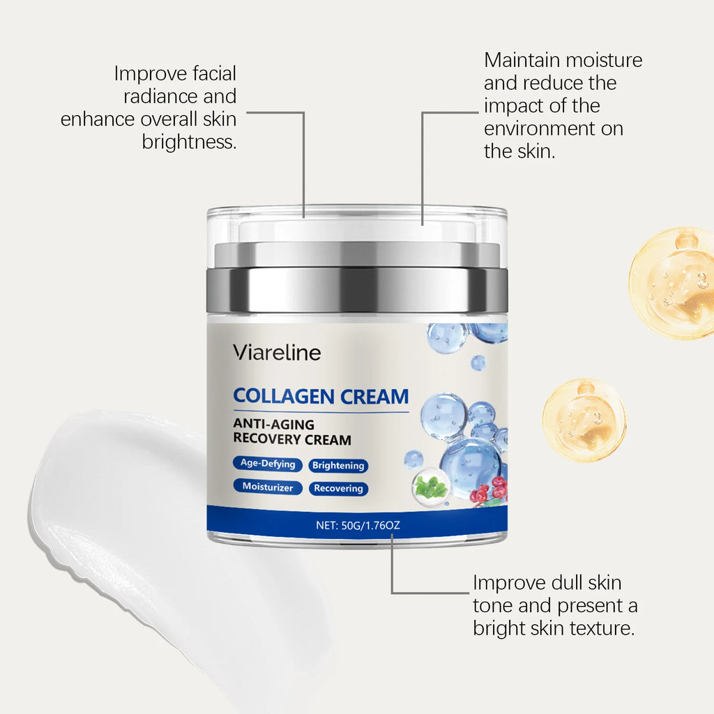 Collagen Repair Cream For Deep Hydration, Keeping Skin Moist Smooth, Nourishing, Enhancing Elasticity & Reducing Sagging Vue