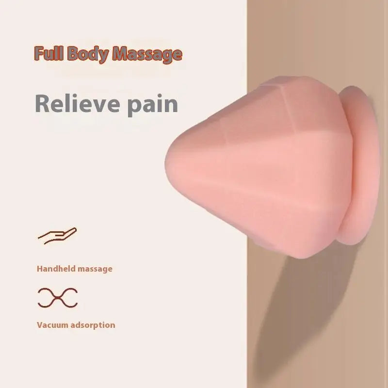 Multi-Function Wall-mounted Fascia Cone Suction Cup Wall Massager For Back Muscle Relaxation Arm Foot Massager Trigger Point Vue