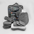 9pcs Microfiber Car Wash Cleaning Kit, Car Wash Supplies, Car Wash Tools, Car Wash Gift Oxford Cloth Set Car Cleaning Cloth Vue 9pc-GRAY
