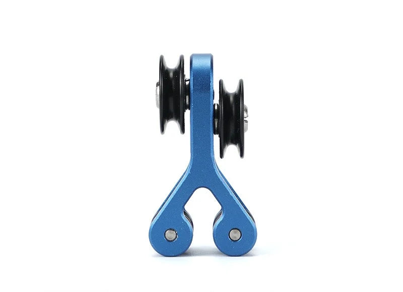 Splitter Slider Composite Bow Metal Splitter Smooth Without Breaking The Strings Bow and Arrow Accessories, High Precision Vue blue