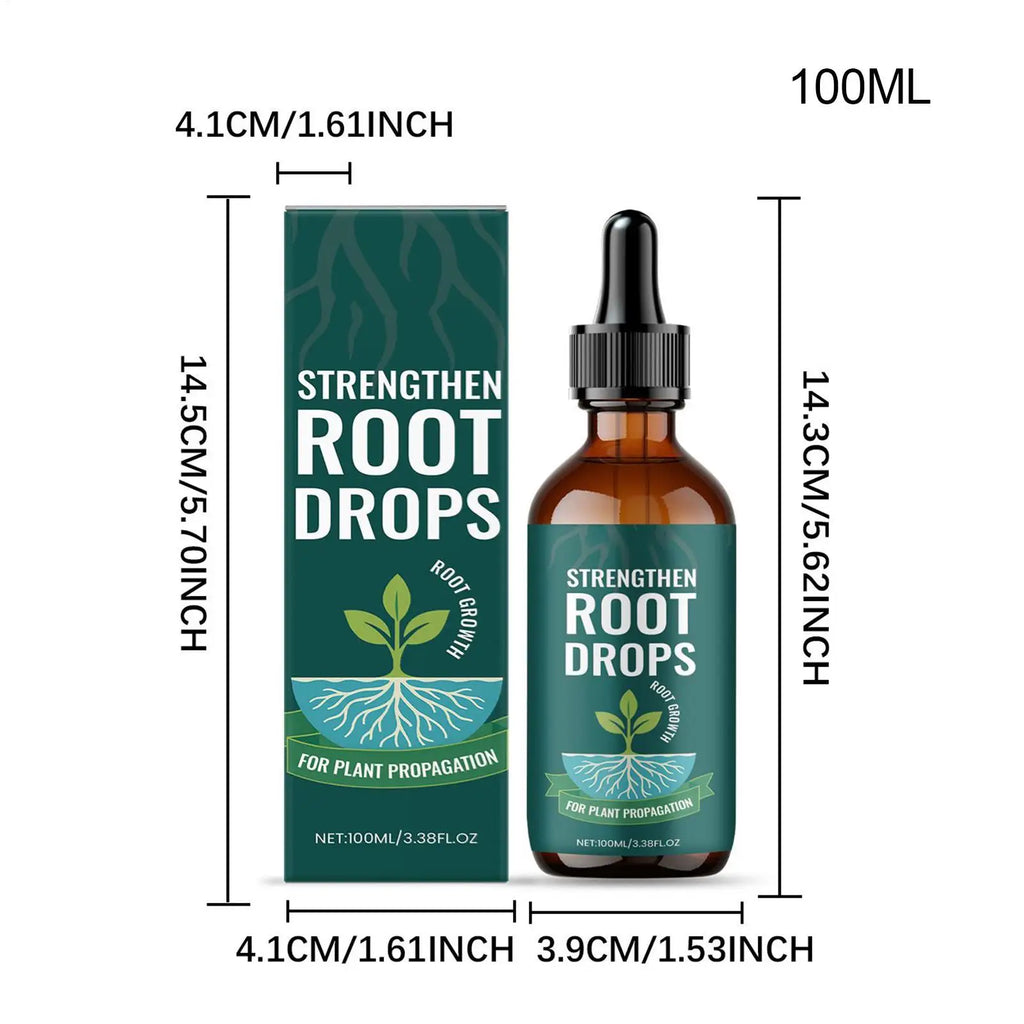 100ml Plant Rooting Liquid Drops Root Grow Stimulator Rooting Hormne Concentrate For Indoor Outdoor Gardening Hydroponic Growing Vue