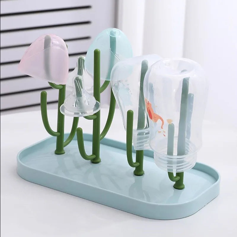 Baby Feeding Bottle Drying Rack Drain Rack Cleaning Dryer Drainer Storage Nipple Feeding Cup Holder Storage Drying Rack Vue
