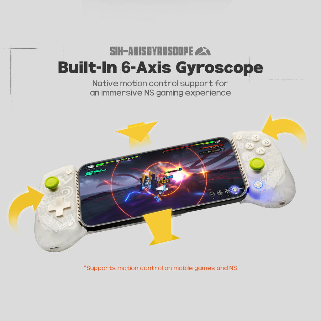 GameSir X5s Zenless Zone Zero Edition Bluetooth Gamepad Android iOS Controles pra PC Switch Wireless Controller para Celular Vue