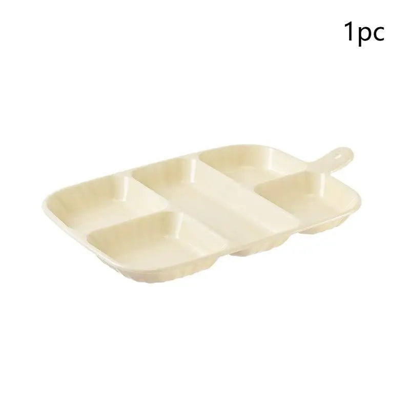 Scallion Ginger Garlic Side Dish Compartmentalized Storage Tray 5 Vue B