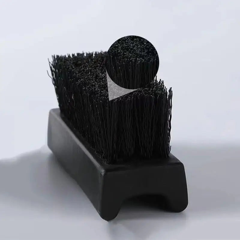 Effective Nylon Shoe Brush With Soft To Hard Bristles For Different Cleaning Needs On Sports Or Leather Footwear Vue