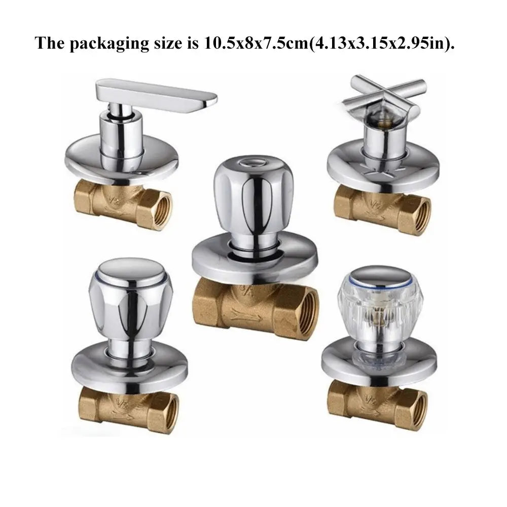 Brass Material Concealed Switch Valve Single Handle Quick-open Design Angle Valve Shower Valve High Water Pressure Vue
