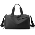 Dry Wet Separation Swim Gym Bag, Waterproof Sports Gym Tote with Adjustable Strap, Large Capacity Travel Storage Organizer Vue black