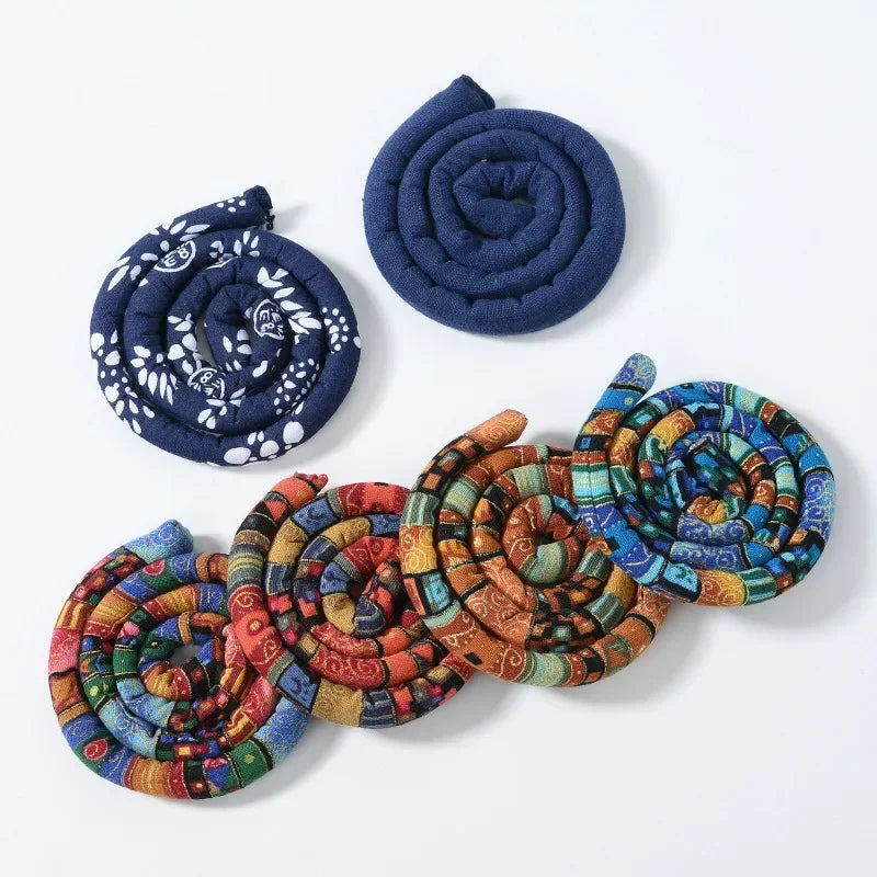 6 Boho Hair Accessories Bendable Hair Bands Ethnic Style Hair Ropes Horsetail Headband Colorful Dreadlocks Long Ponytail Hairpin Vue