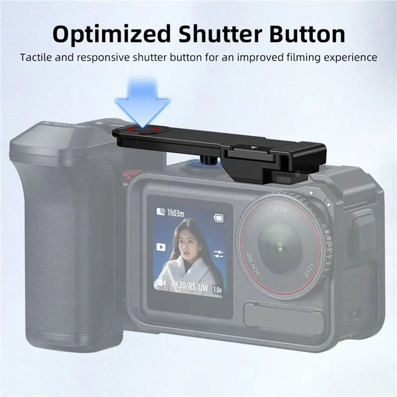 Hot-For DJI Action 5 Pro Handle Grip Vlgo Video Handle Camera Accessories Vue
