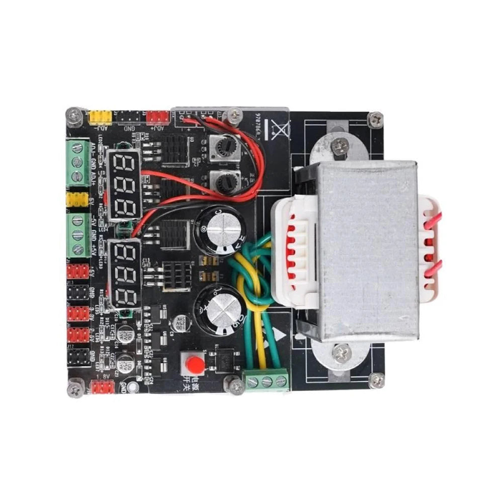 Multi-channel Linear DC Regulated Power Supply Module AC220V Input +1.8V/+2.5V/+3.3V/±5V/±12V Adjustable Output 10W Power Module Vue