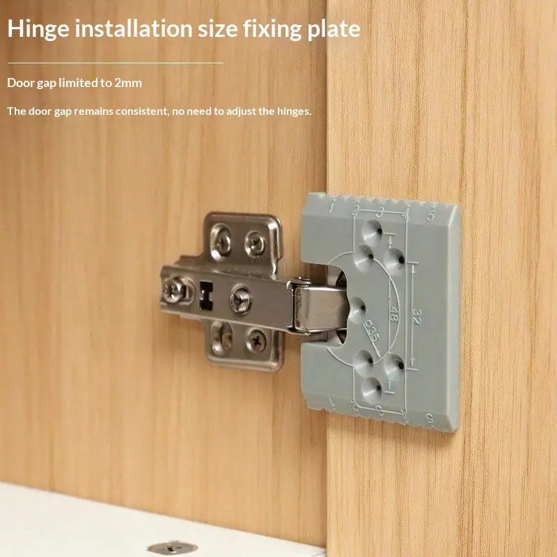 Cabinet Door Hinge Quick Position Tool With Accurate Locator Fast Installation For Woodworking DIY Home Projects Vue