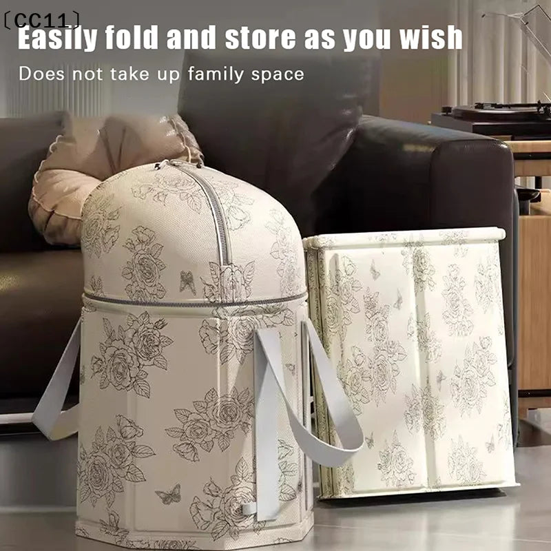 Foot Bath Bag Calf Foldable Tub Portable Home Bedroom Winter Soaking