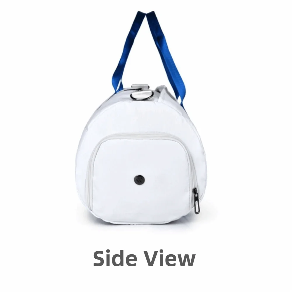 Wet Dry Separation Gym Bag Large Capacity Shoe Compartment Yoga Bag Bottle Pocket Wet Pocket Basketball Bag Gym Use Vue
