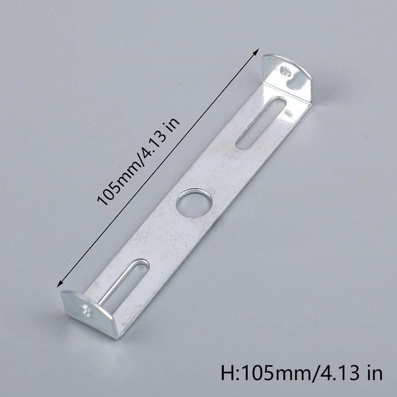 35-115mm Bracket Mounting Iron Bar With Fixed Screws Ceiling Lamp Ceiling Replacement Bracket Ceiling Plate Lighting Accessories Vue 105mm