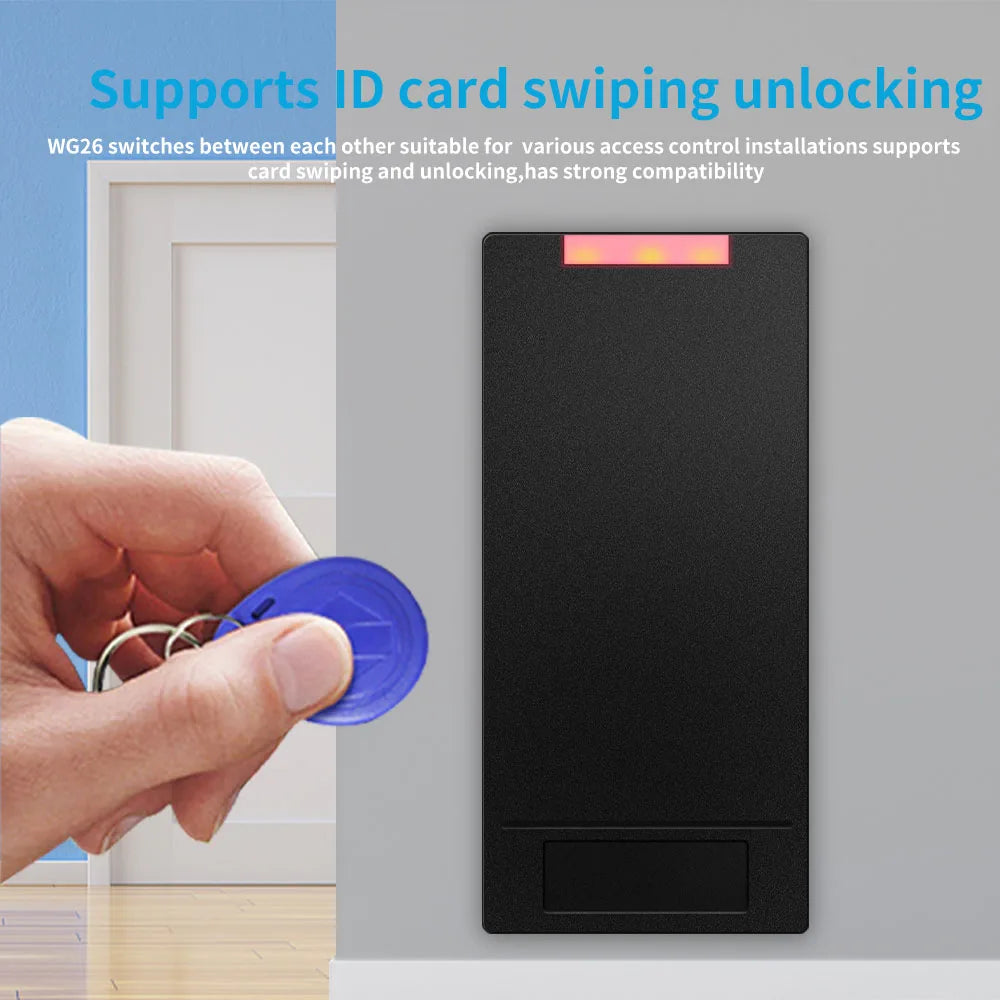 Rfid Card Reader Waterproof Proximity Card Reader With Wiegand 26 Output Slave Reader For Wiegand Input Access Controller Boards Vue