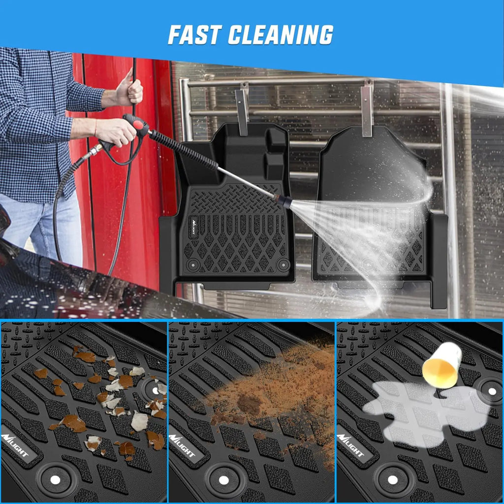 Nilight TPE Floor Mats for 2026 Honda Passport RTL TrailSport All Weather Custom Fit Heavy Duty Floor Liners Vue