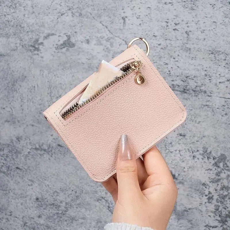 Korean Version Women's Coin Purse Short Fashion Multifunctional