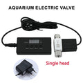 Aquarium CO2 Timed Electric Valve | Digital Timer & Bubble Counter Aquarium CO2 Valve Vue Single Head EU PLUG 220V