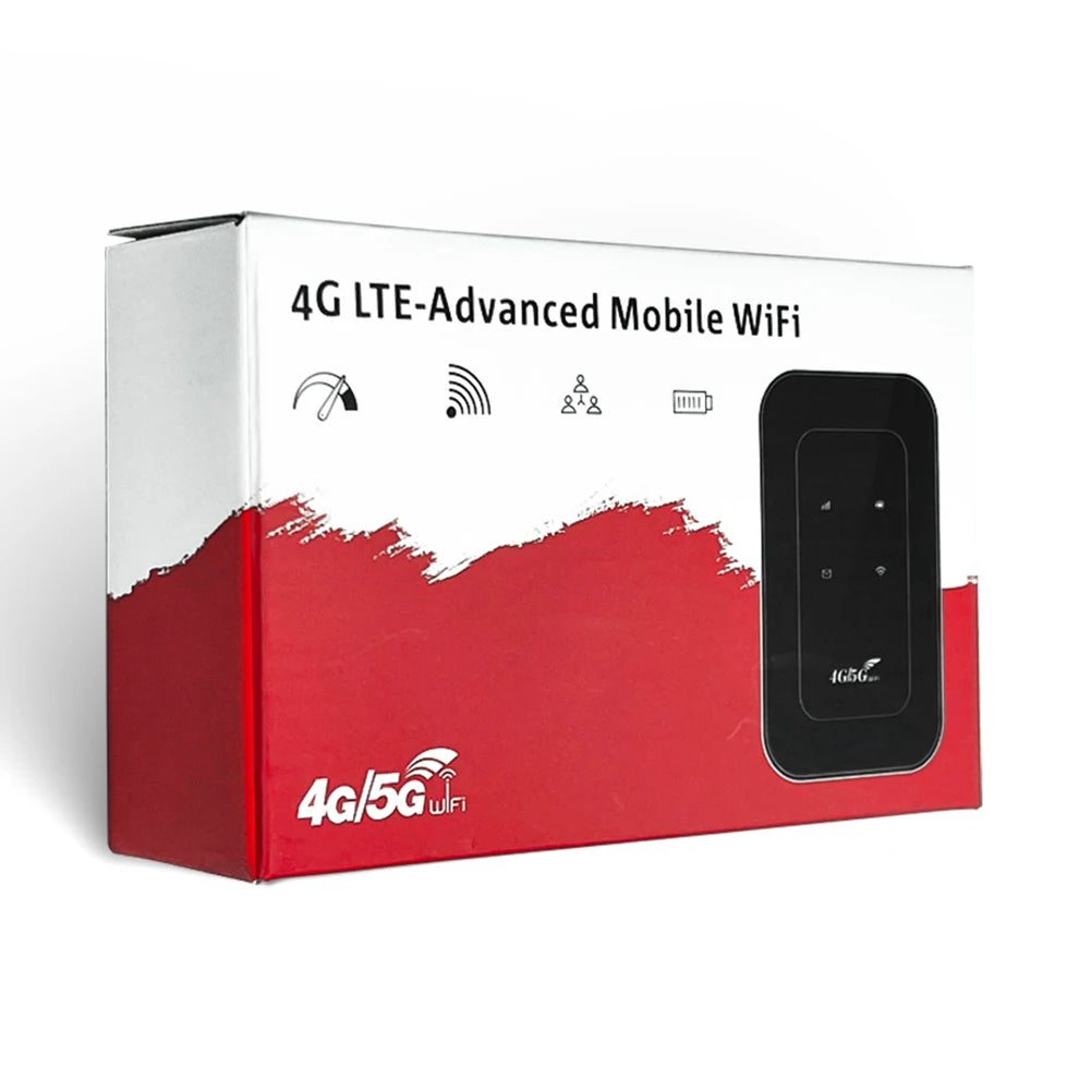 Portable 4G LTE Router 150Mbps High Speed Mobile WiFi Router Wireless Pocket Mini Router With SIM Card Slot For Laptop Cellphone Vue