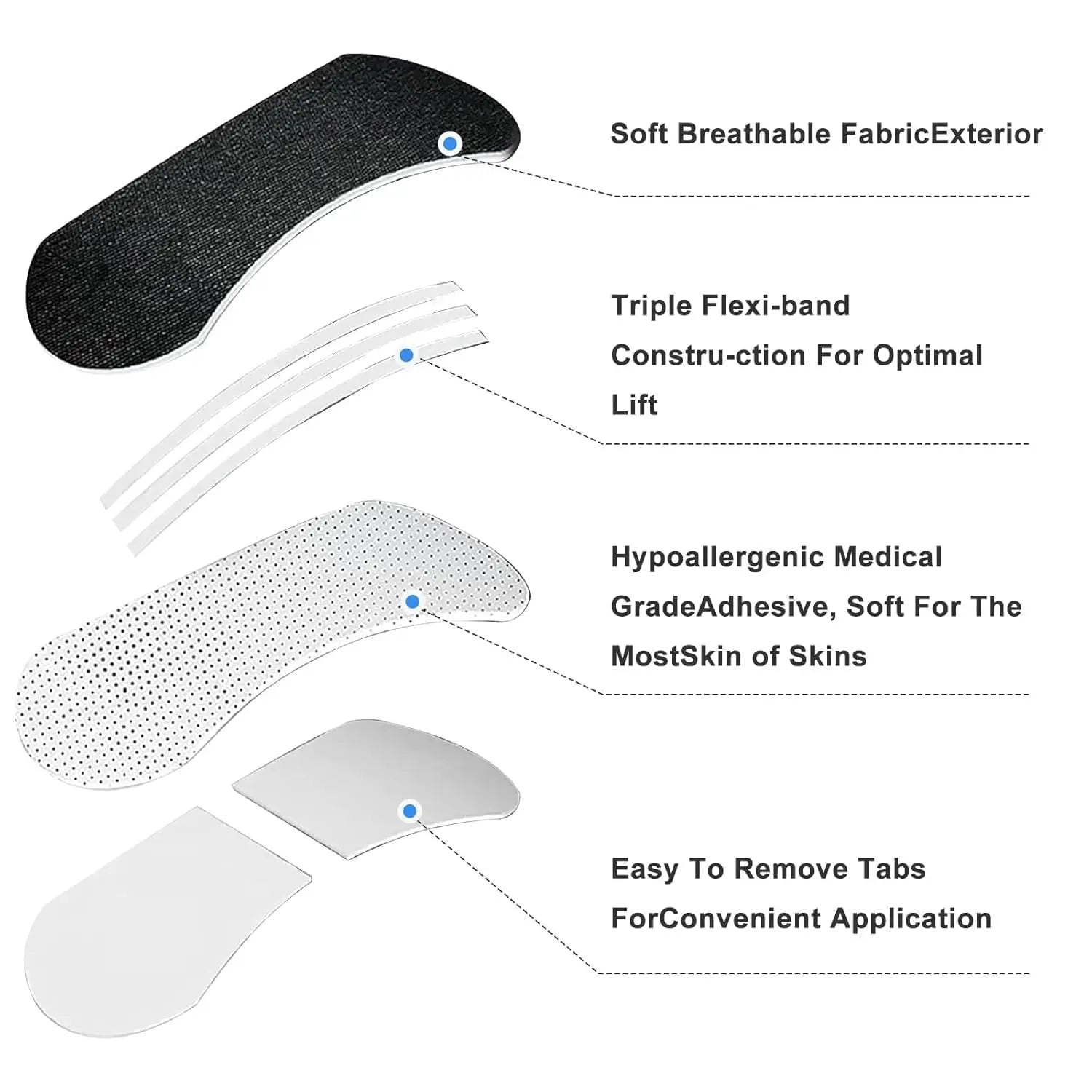 Anti Snoring Nose Strips Breathing Correction Physical Expansion