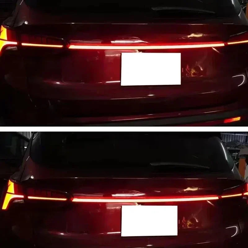 1Pcs Car Lights LED Tail Lamp Assembly Red Shell Light For Hyundai Santa FE 2021-2023 Vue