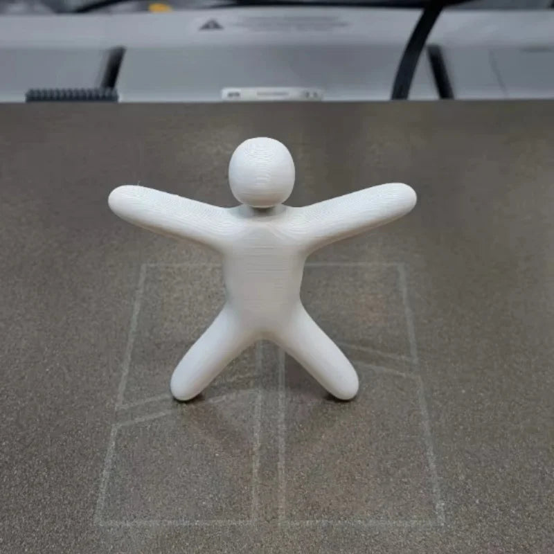 3D Printed Abstract Figurines Set of 8 | Desktop Décor Statues Decorative Figurine Set Vue