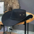 Fashion Western Cowboy Hat Ethnic Large Brim Felt Fedora Hats