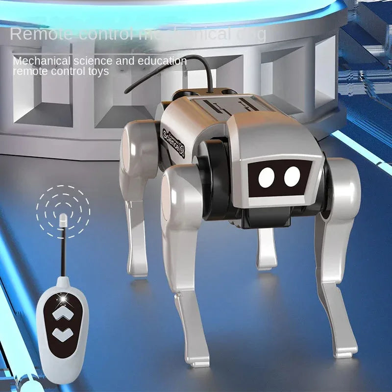 RC Bionic Robot Dog Toy – Remote Control Walking Dog for Kids RC Robot Dog Toy Vue