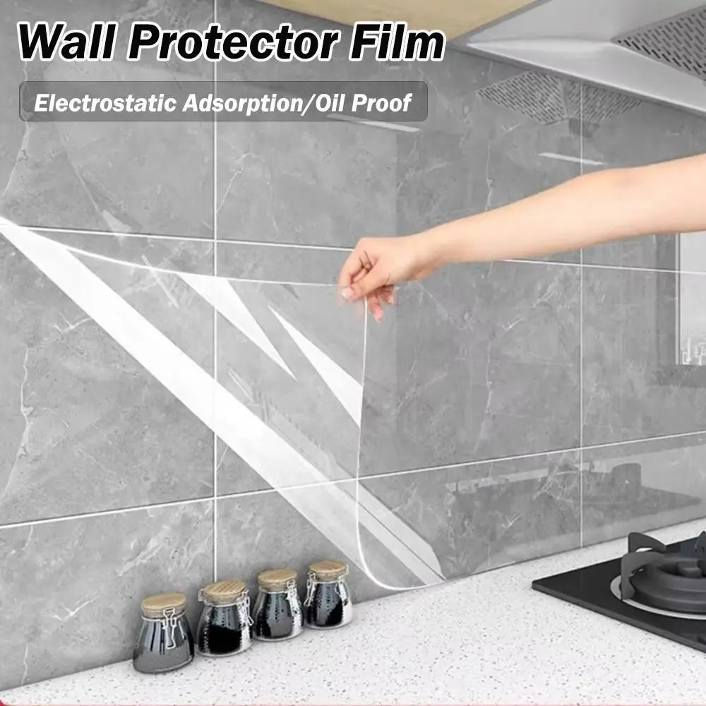 40 45 Electrostatic Latex Paint Wall Protection Film Oil-proof Vue