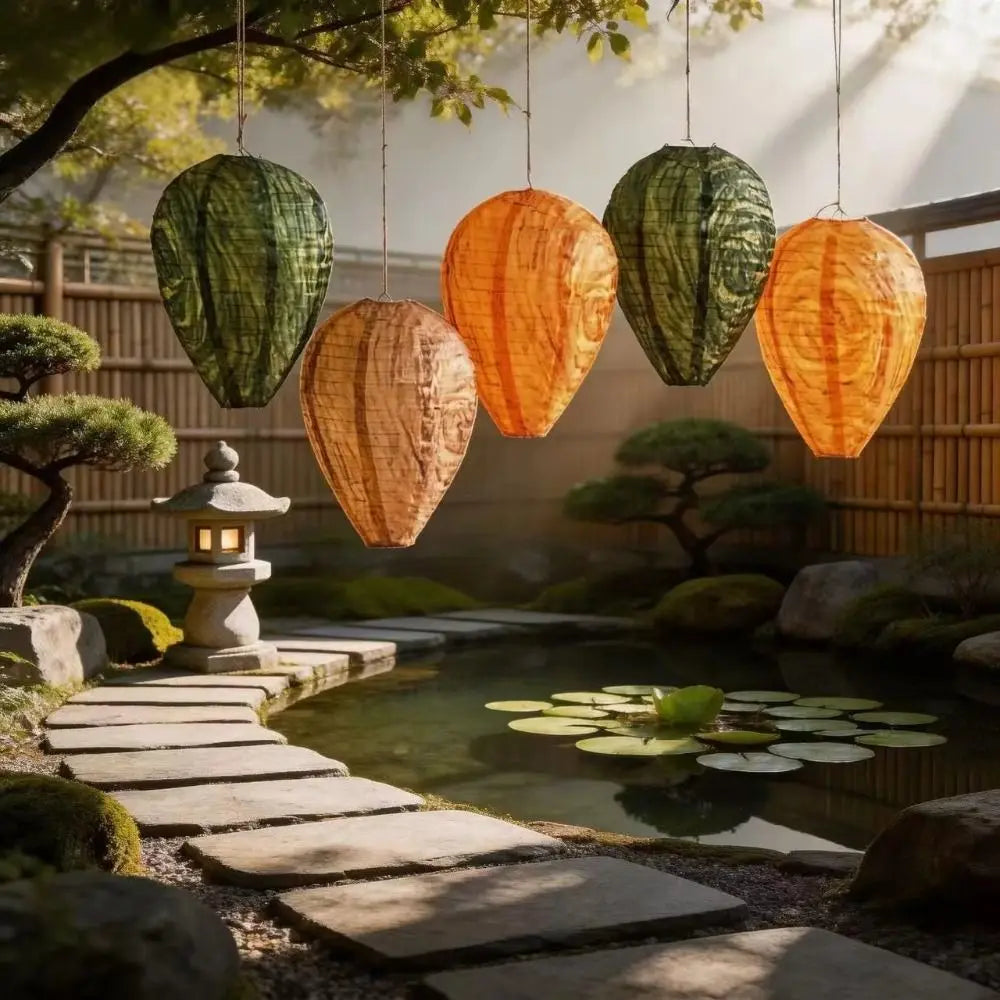 Natural Repellent Waterproof Wasp Nest Decoy Eco-Friendly Reusable Artificial Beehive Paper Hanging Beehive Lantern Porch Vue