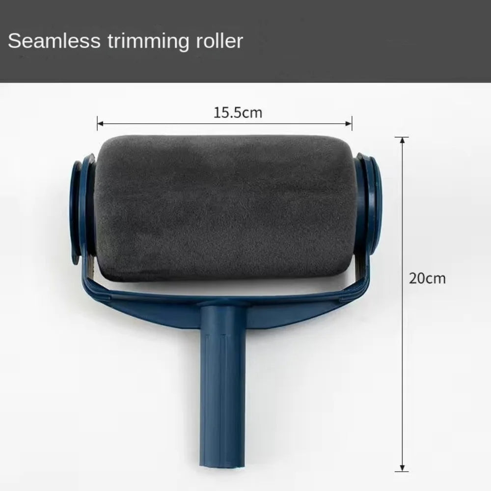 Big Roller Paint Roller Brush Transform Durable Wall Brush Drum Brush Plastic Washable Fine Bristled Rolling Brush Room Vue