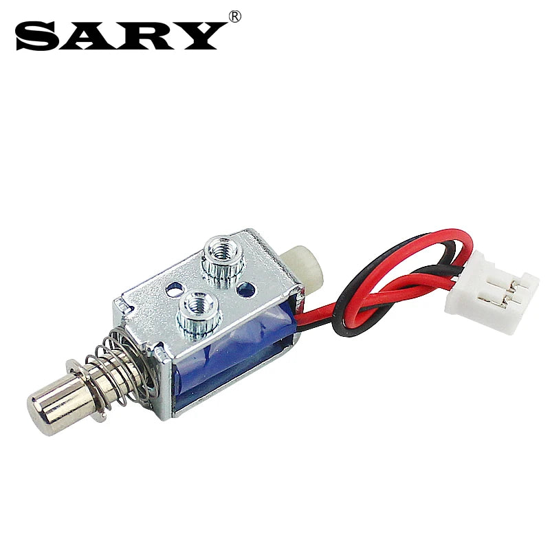 Mini Open Frame Push-Pull Electromagnet DC5v12v Small Electronic Lock Electromagnetic Lock solenoid Electric Bolt Lock Vue