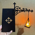 Mini Library Lantern Bookshelf Lamp – Retro Book Nook LED Light Decorative Bookshelf Lamp Vue H