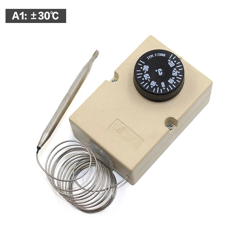 Capillary Thermostat Knob Mechanical Temperature Switch 50-300C 0-60C 0-50C 0-40C 30-110C -30-30C Vue 30