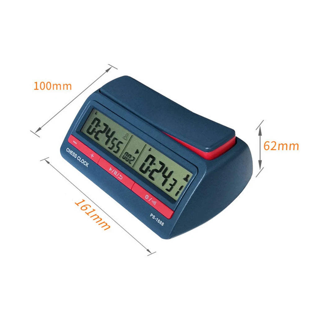 Digital Chess Clock Timer for Chess, Go & Board Games | ALLOET Digital Chess Clock Vue