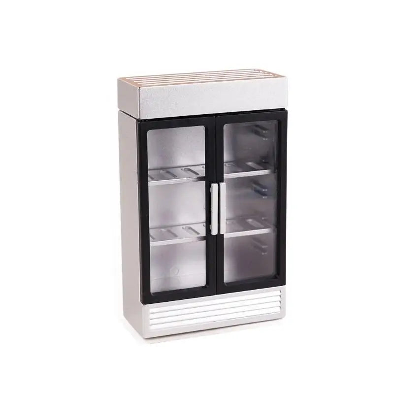 Simulation Dollhouse Refrigerator Mini Beverage Accessories Plastic Toy Set for Kids Pretend Game Vue