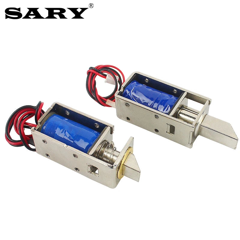 DC12V Electric Bolt Lock Small Electronic Lock Door Lock Access Control Electric Control Lock Electromagnetic Lock Magnetic Lock Vue