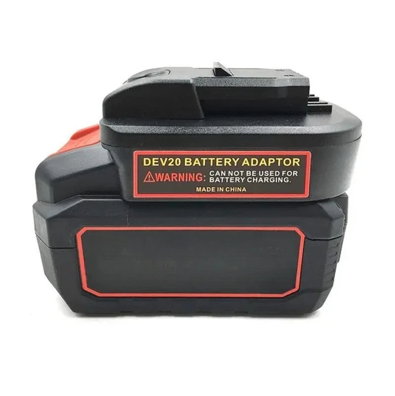 DVB18OWL Battery Adapter Converter for Devon 20V Lithium-Ion Batteries Battery Converter for Worx Orange Small Foot Power Tools Vue