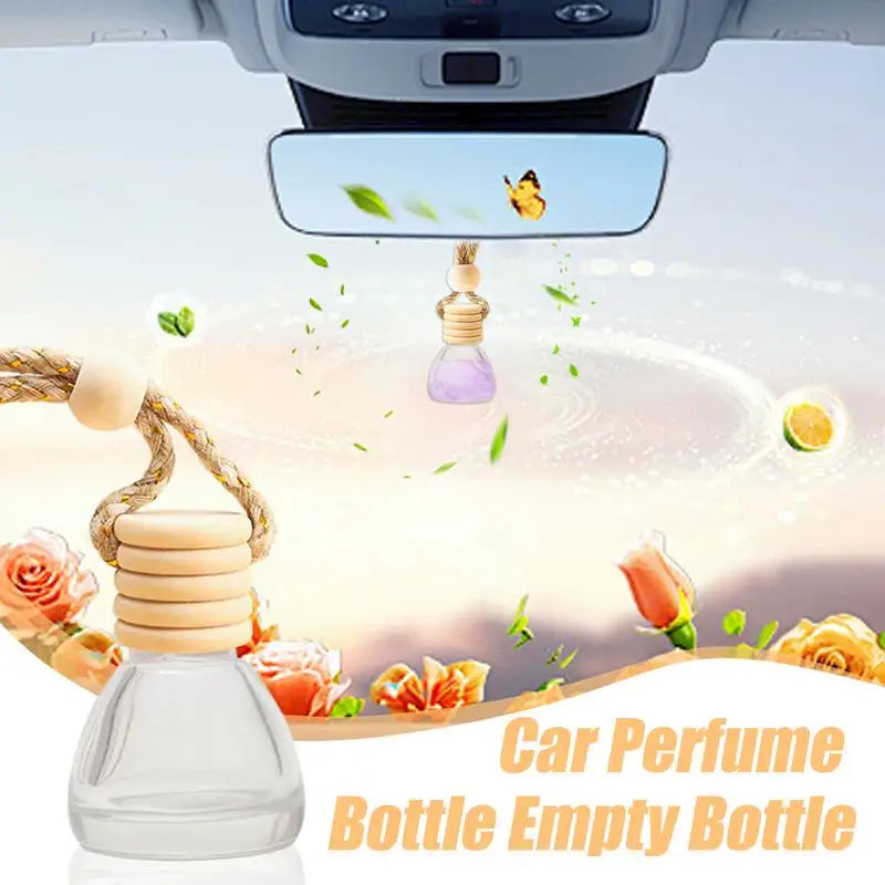 Car Vent Clip Essential Oil Diffuser Glass Bottle 8ml Car Vent Diffuser Vue