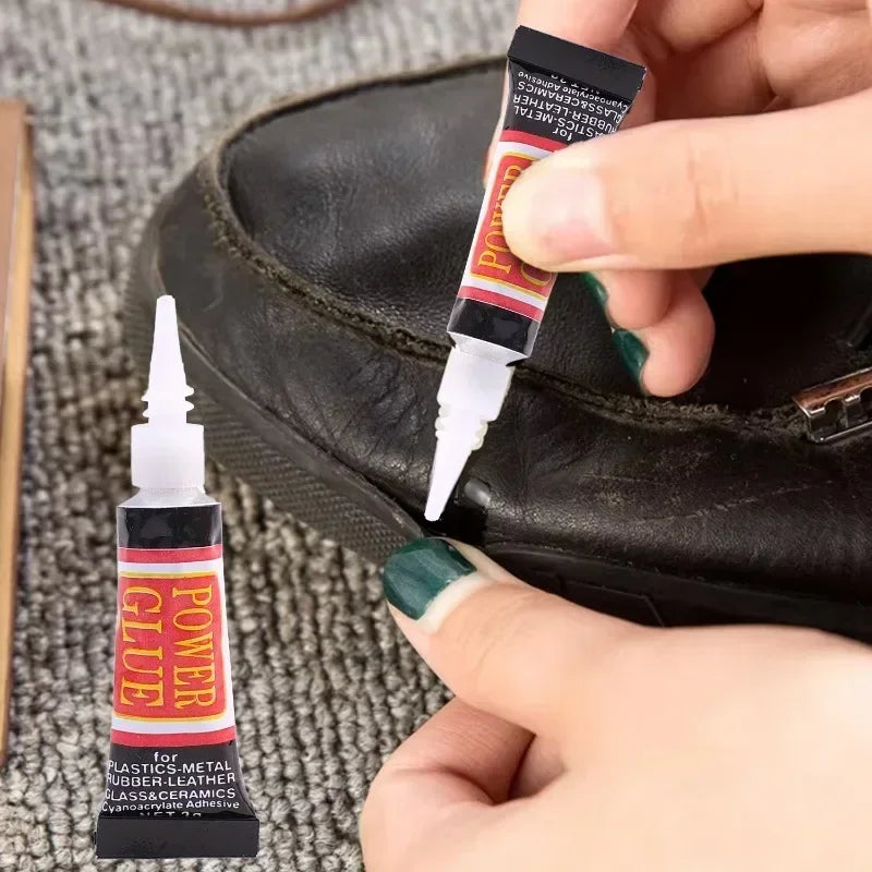 100x Liquid Super Glue Wood Rubber Metal Glass Cyanoacrylate Adhesive Stationery Store Nail Gel 502 Instant Strong Bond Leather Vue