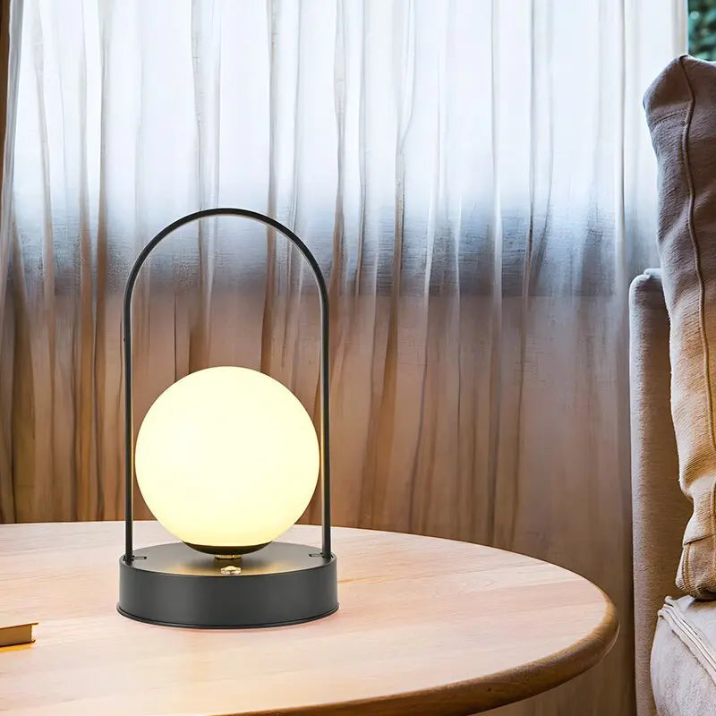 Portable Table Lamp Night Light Outdoor Camping Light Stall Light Nordic Modern Bedroom Bedside Lamp Vue