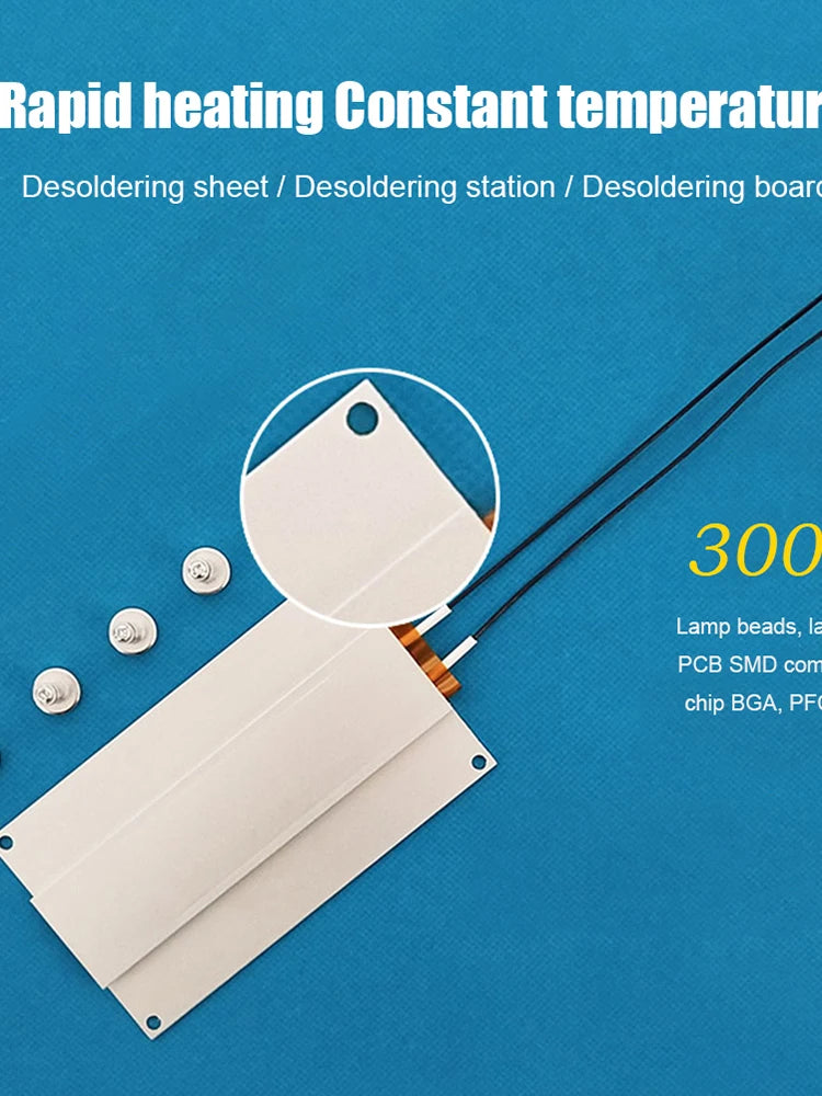 BGA PTC Heating Plate – LED Bead & Chip Desoldering Station Desoldering Heating Plate Vue