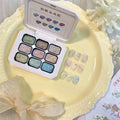 1pc 9-grid milk candy oil painting solid gel pat gel nail polish non wash 3D gypsum gel nail art decoration creation DIY Vue 01