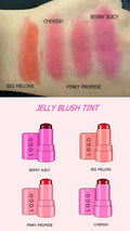 Jelly Blush Stick Tint Face Makeup Customized Logo Cruelty Free Private Label Jelly Blusher Magic Pink Rose Cheek Cosmetics Bulk Vue 50PCS your colors