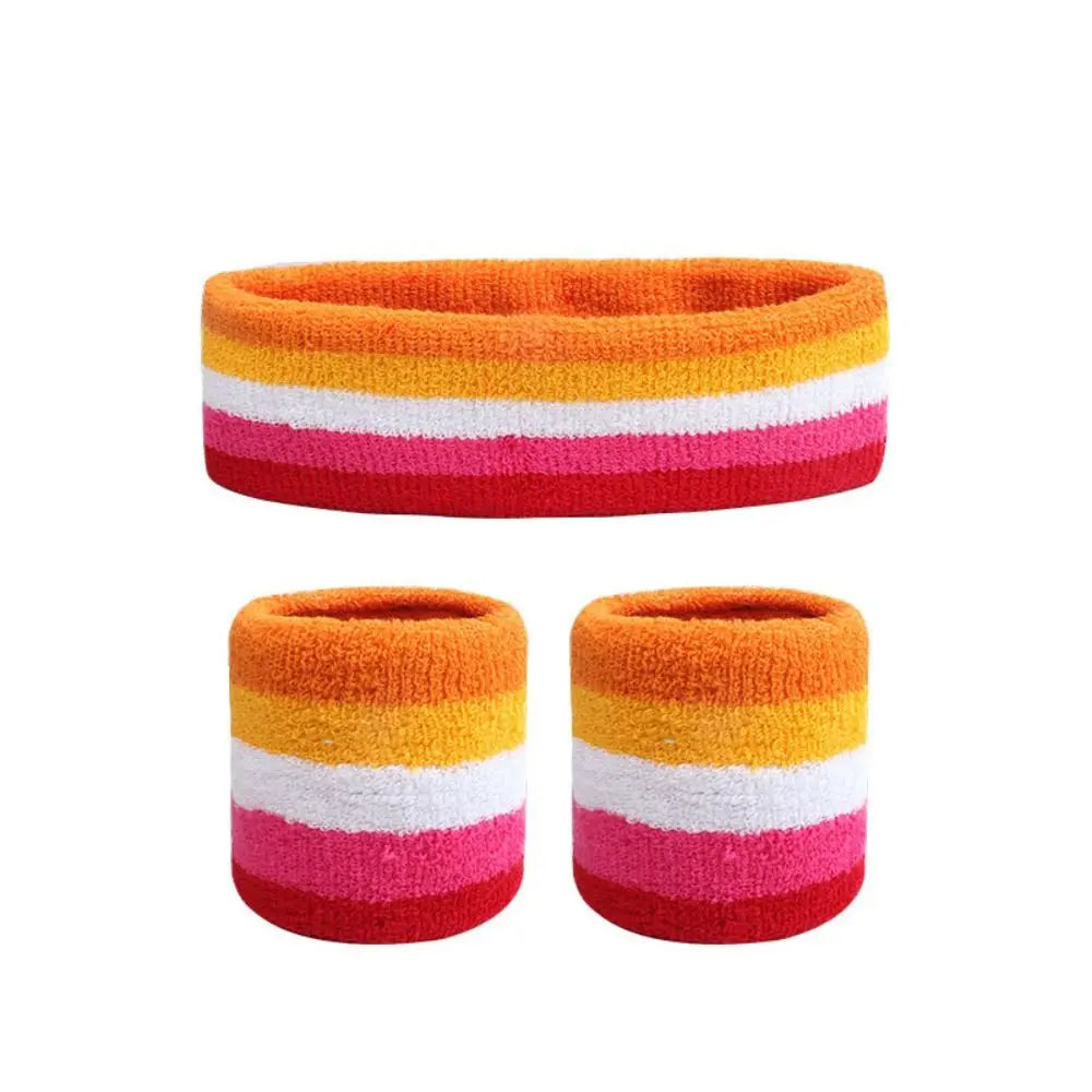 For Women Absorbent Band Basketball Tennis Headwrap Wrist Band Sweat Headband Sweatband Wristband Mens Sports Headband Vue no.6