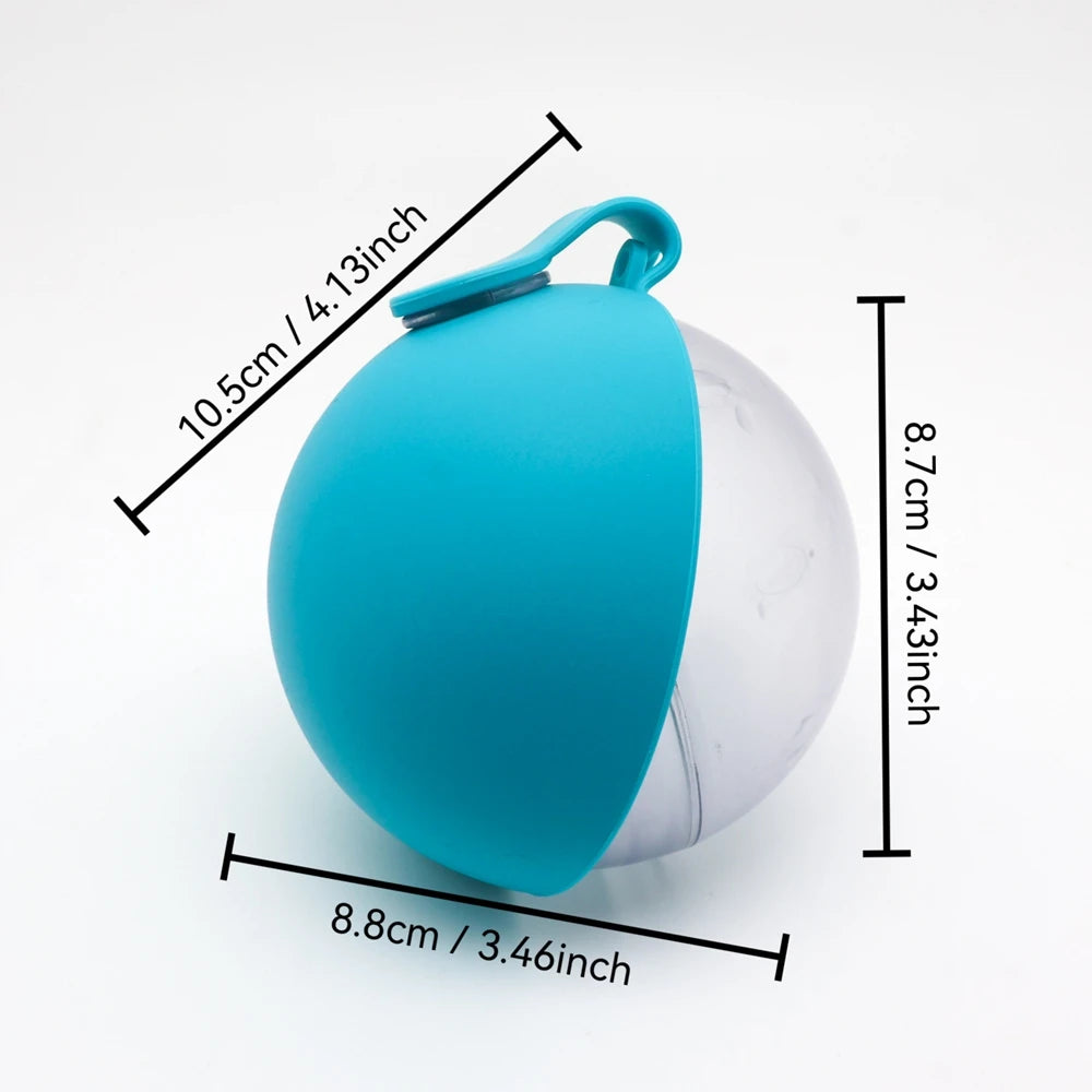 Outdoor Dog Water Bottle with Squeeze Cup Bowl | Travel Pet Travel Pet Water Bottle Vue