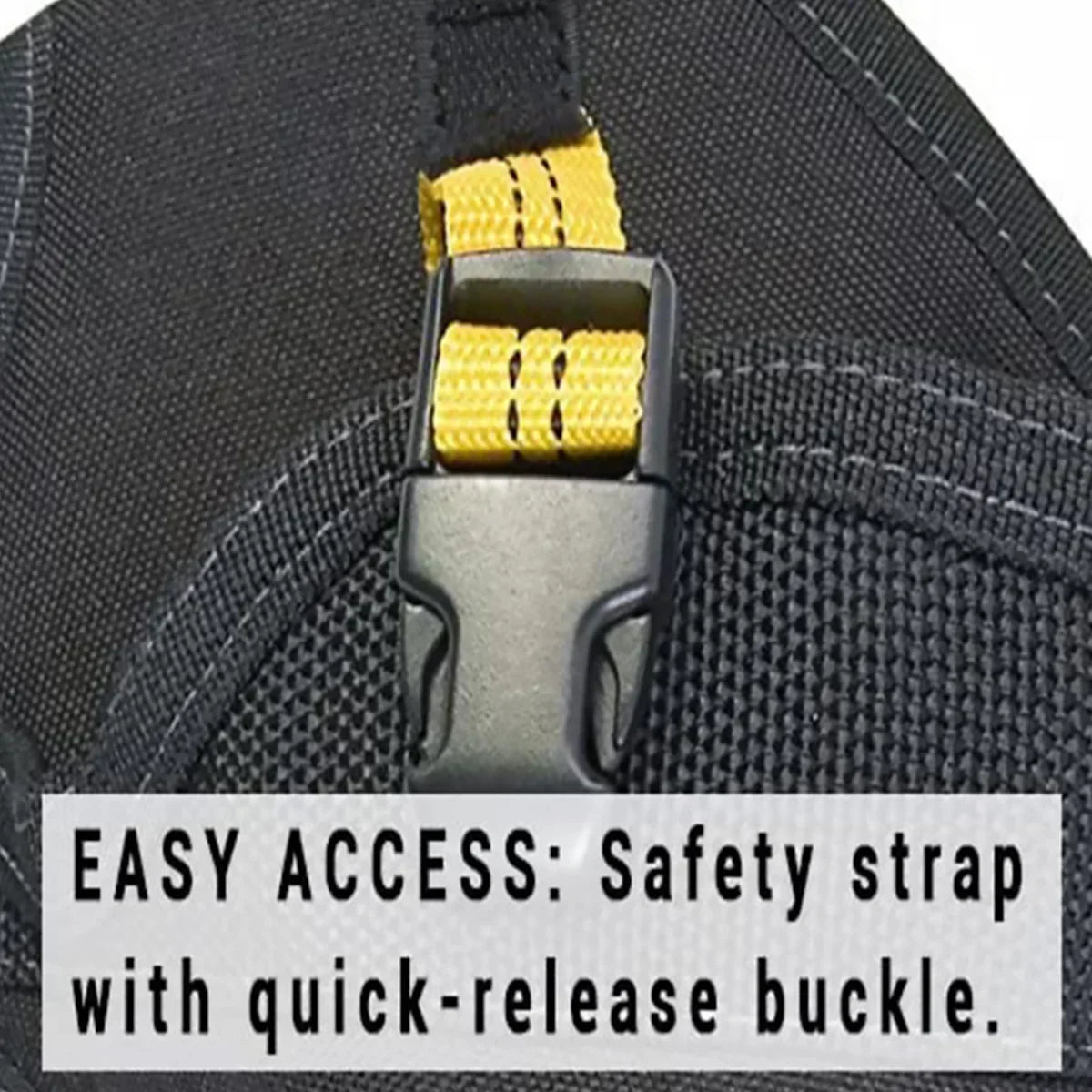 Power Tool Holster Cordless Drill Holster/Single Hook with Metal Clip for Easy Attachment Store and Organize Tool Kits Vue